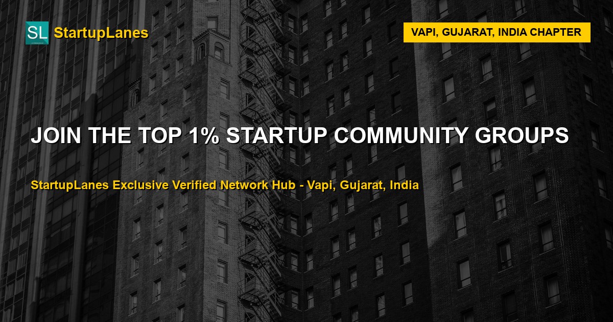 Startup WhatsApp Groups in Vapi