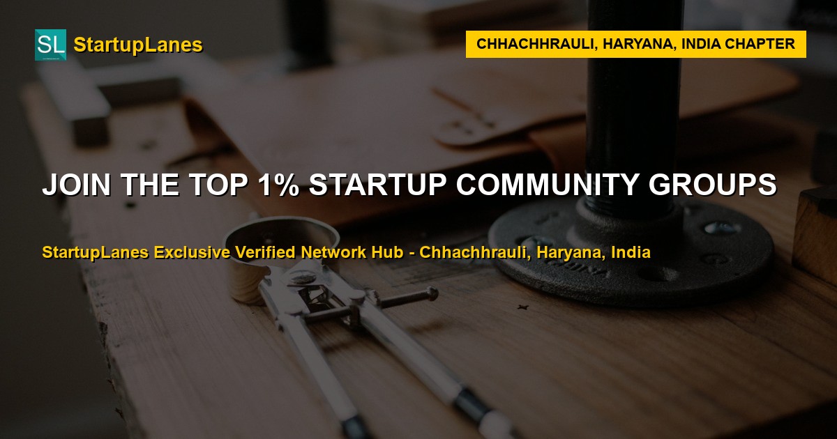 Startup WhatsApp Groups in Chhachhrauli