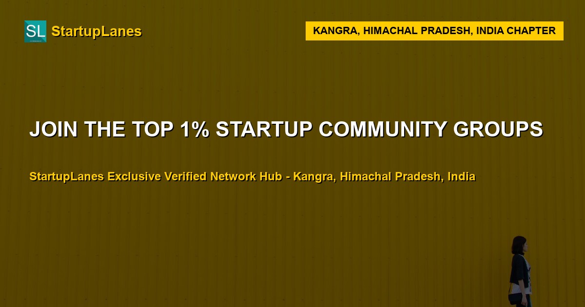 Startup WhatsApp Groups in Kangra