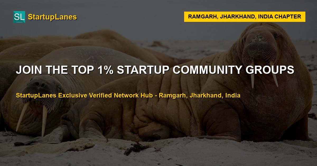 Startup WhatsApp Groups in Ramgarh