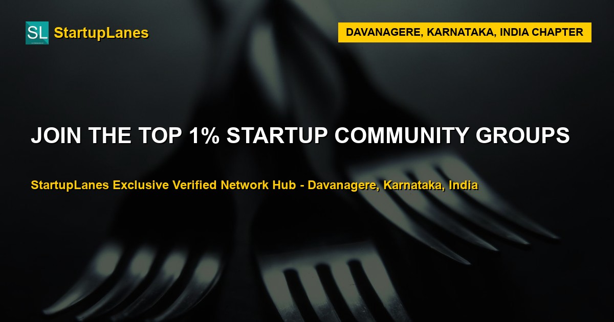 Startup WhatsApp Groups in Davanagere