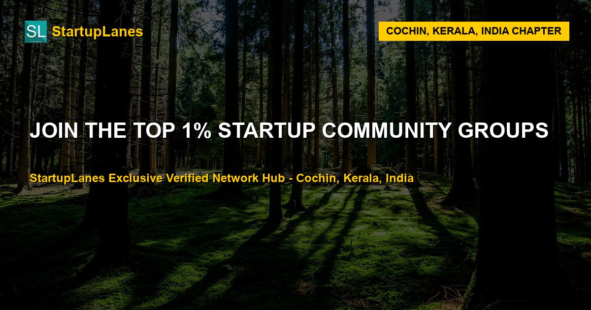 Startup WhatsApp Groups in Cochin