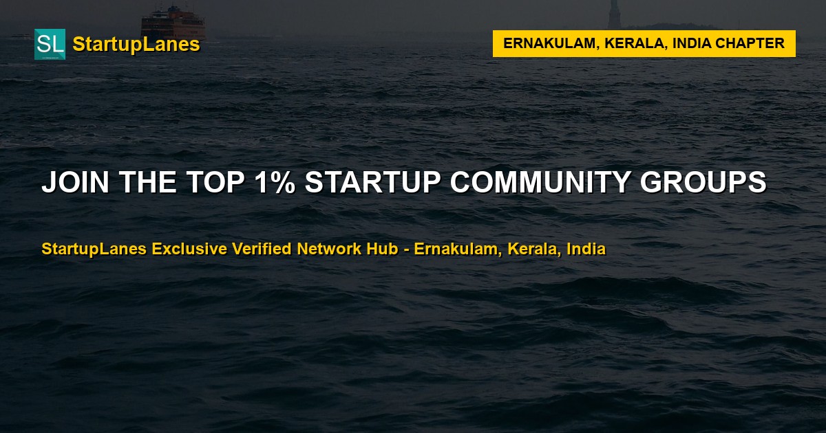 Startup WhatsApp Groups in Ernakulam