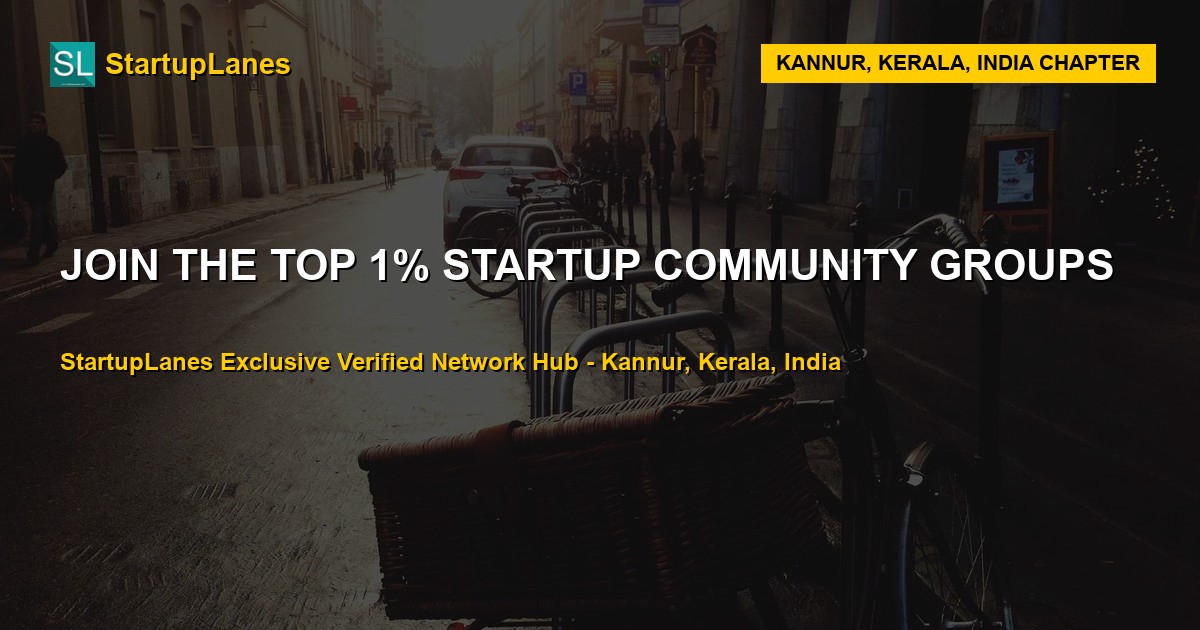 Startup WhatsApp Groups in Kannur