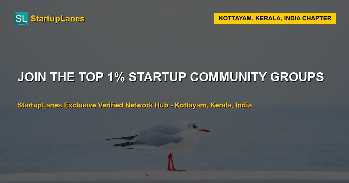 Startup WhatsApp Groups in Kottayam