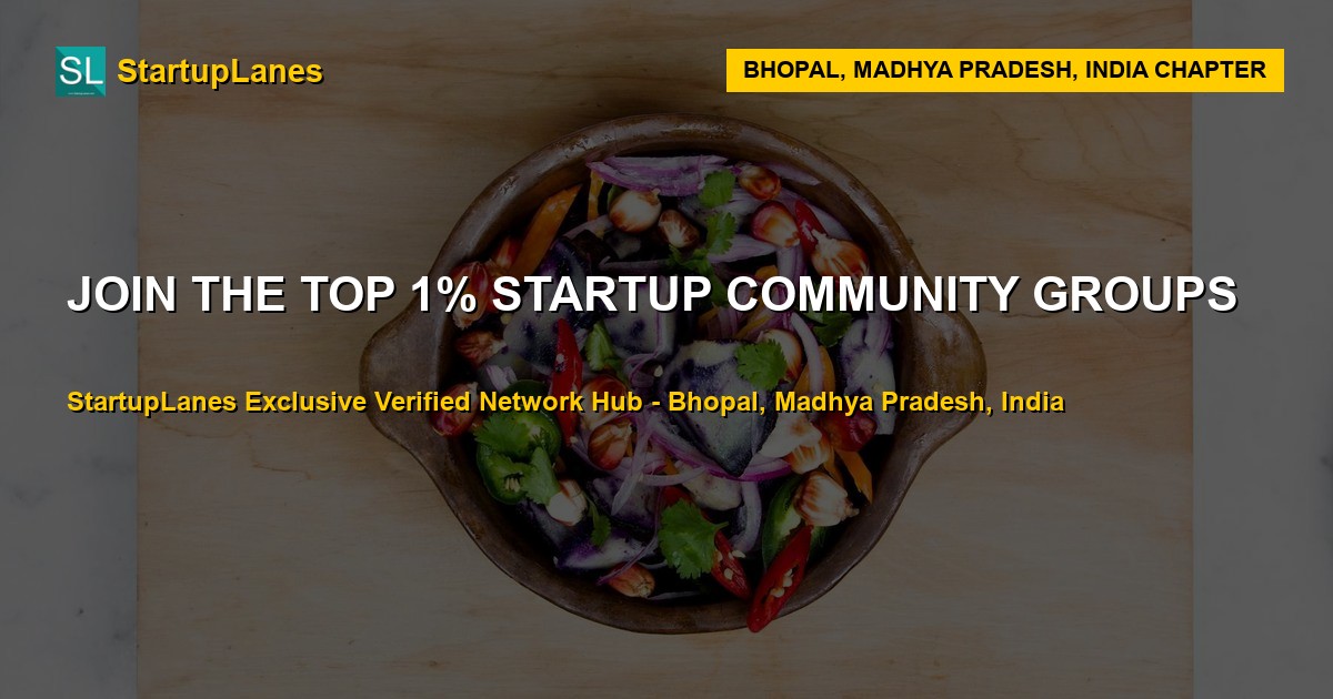Startup WhatsApp Groups in Bhopal
