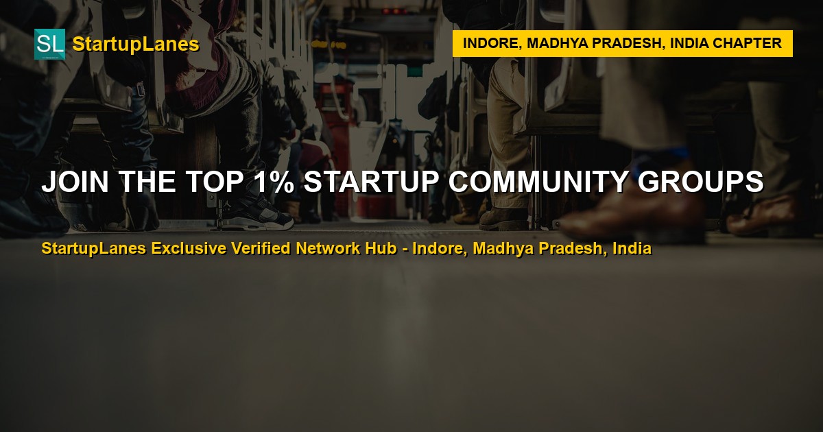 Startup WhatsApp Groups in Indore