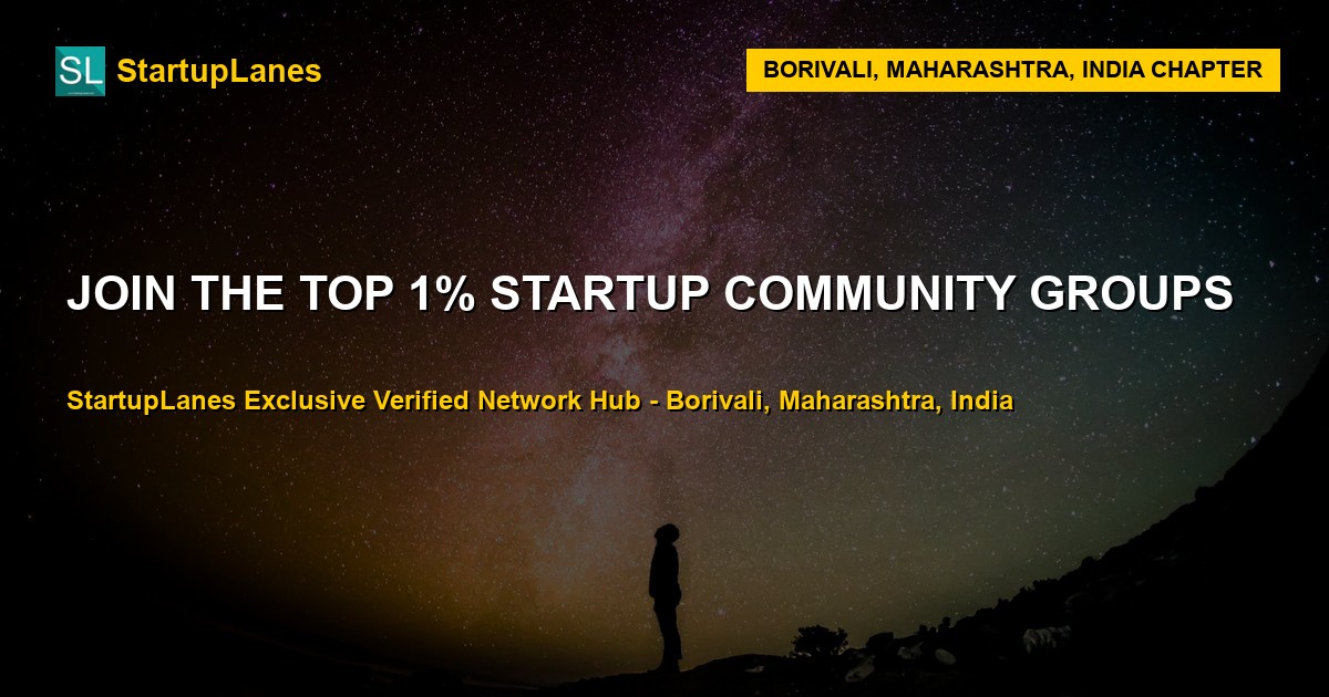 Startup WhatsApp Groups in Borivali