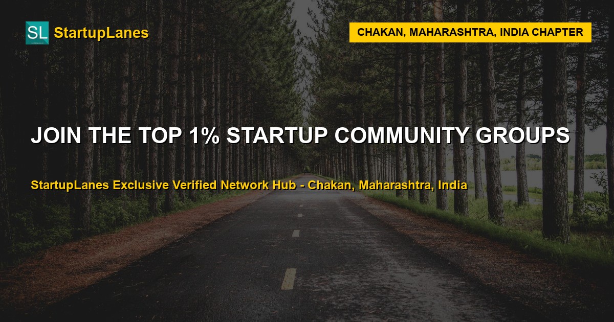 Startup WhatsApp Groups in Chakan
