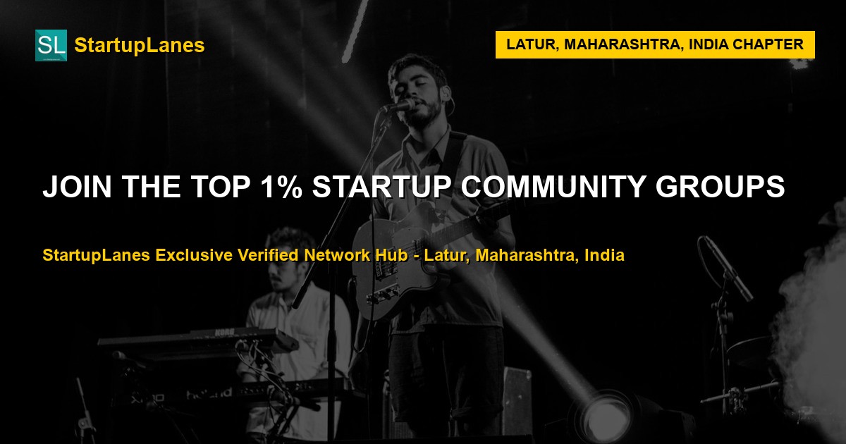 Startup WhatsApp Groups in Latur