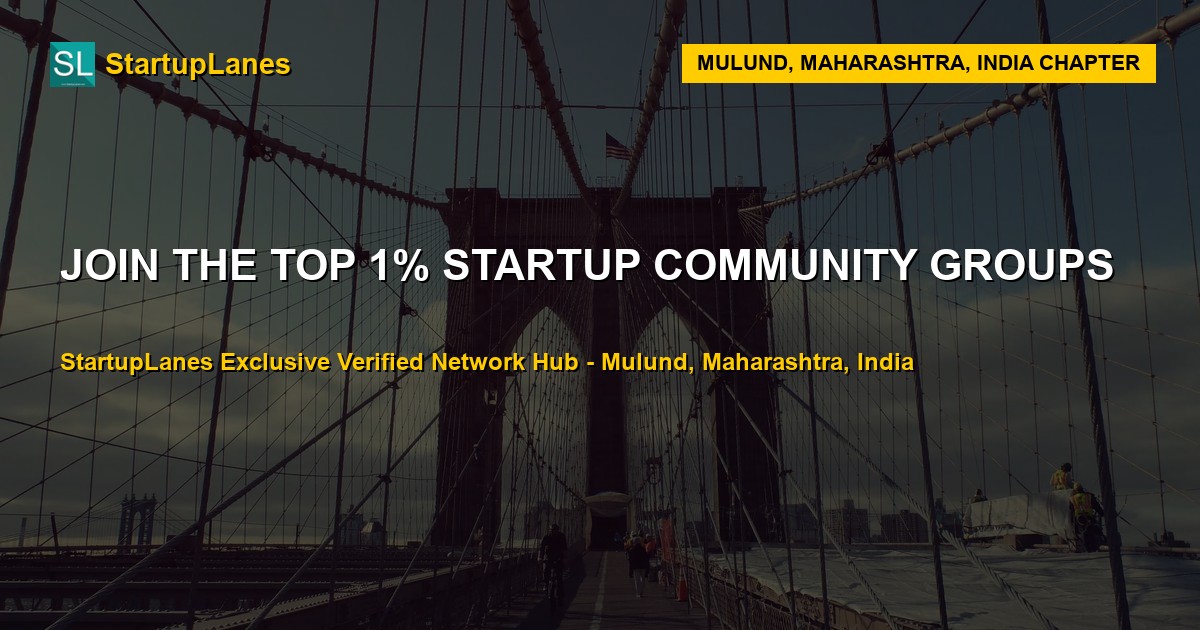 Startup WhatsApp Groups in Mulund