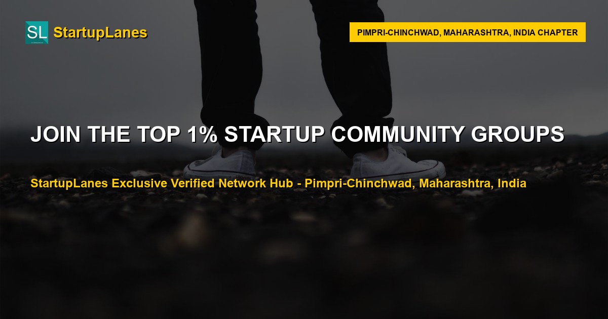 Startup WhatsApp Groups in Pimpri Chinchwad