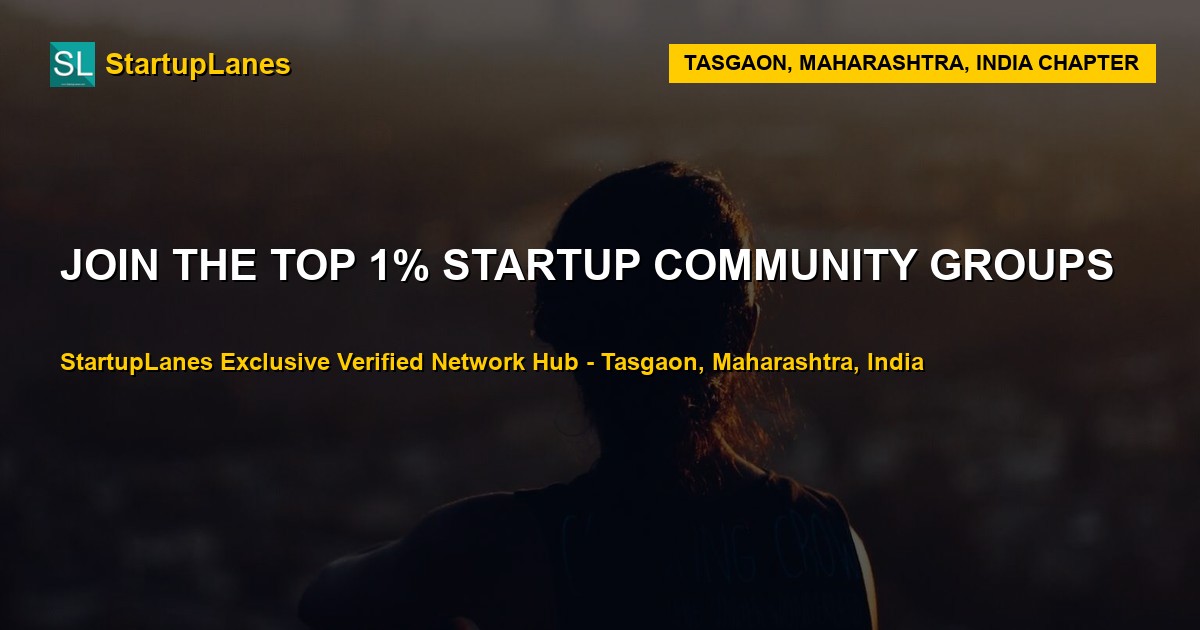 Startup WhatsApp Groups in Tasgaon
