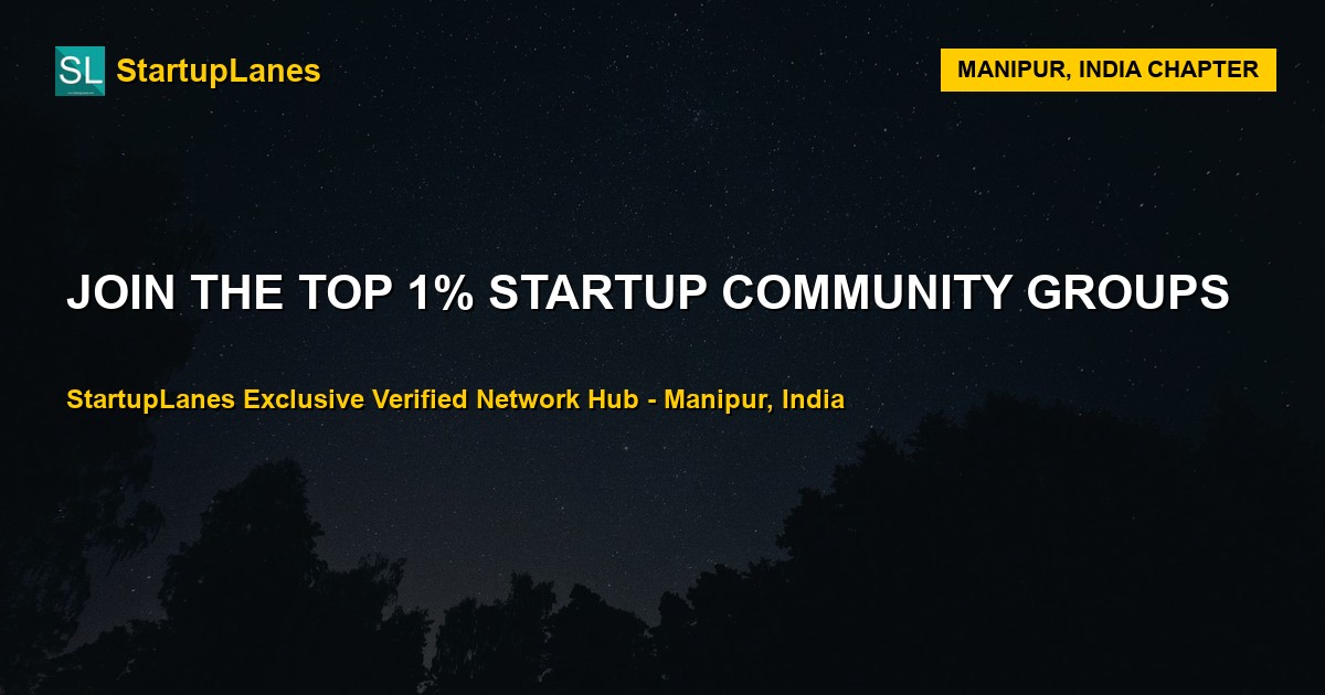 Startup WhatsApp Groups in Manipur