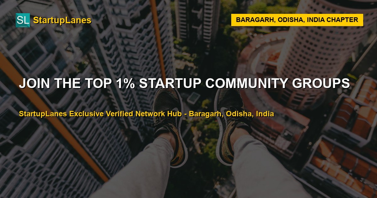 Startup WhatsApp Groups in Baragarh