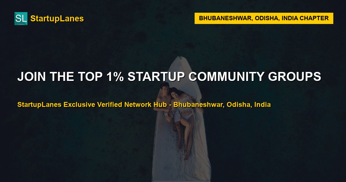 Startup WhatsApp Groups in Bhubaneshwar