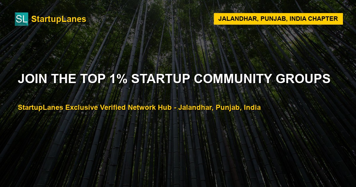 Startup WhatsApp Groups in Jalandhar