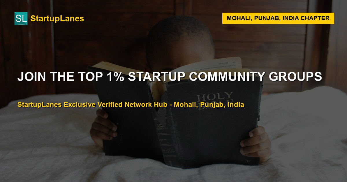 Startup WhatsApp Groups in Mohali