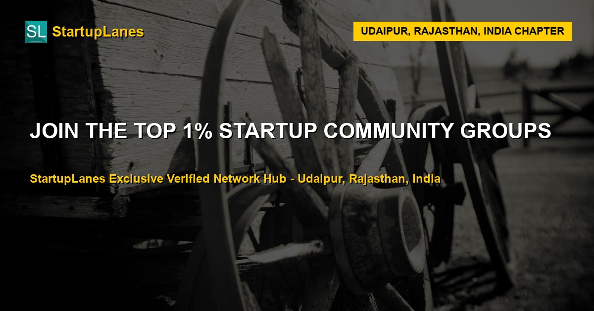 Startup WhatsApp Groups in Udaipur