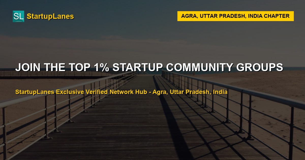 Startup WhatsApp Groups in Agra