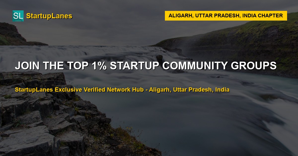 Startup WhatsApp Groups in Aligarh