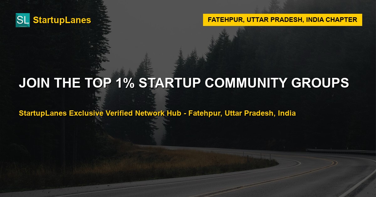 Startup WhatsApp Groups in Fatehpur