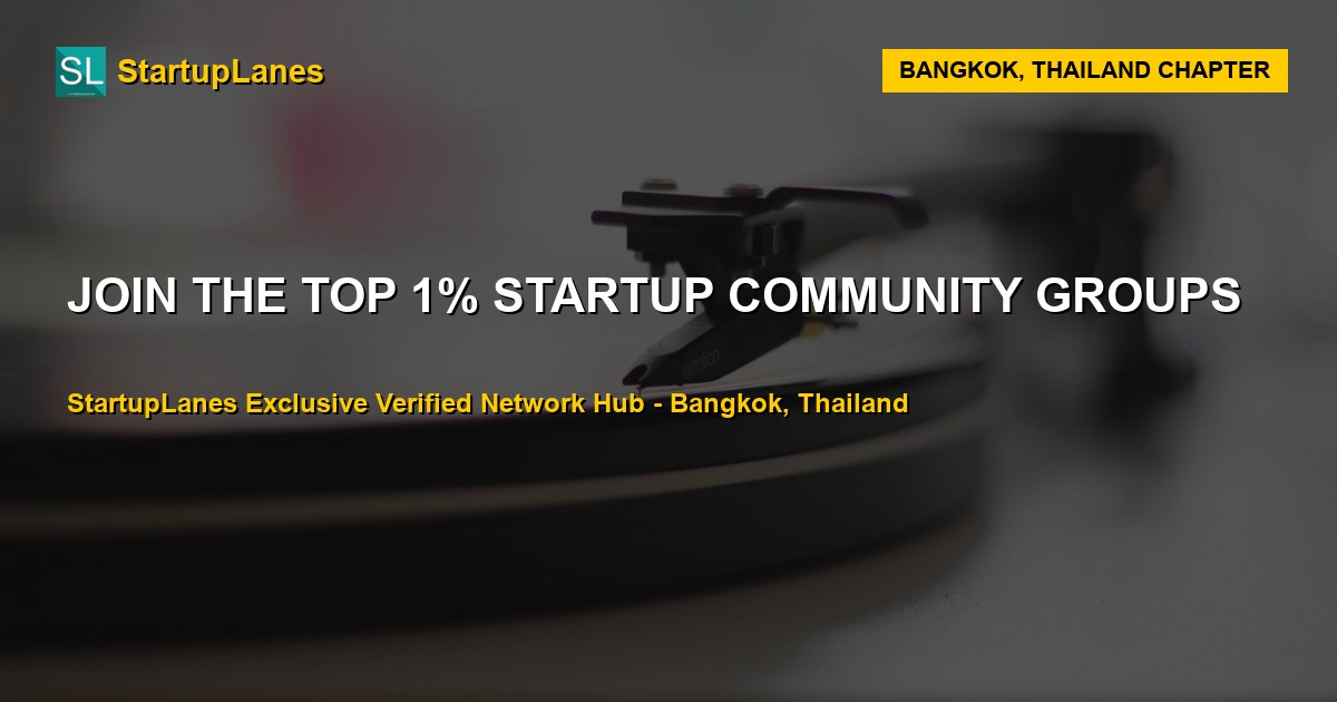 Startup WhatsApp Groups in Bangkok