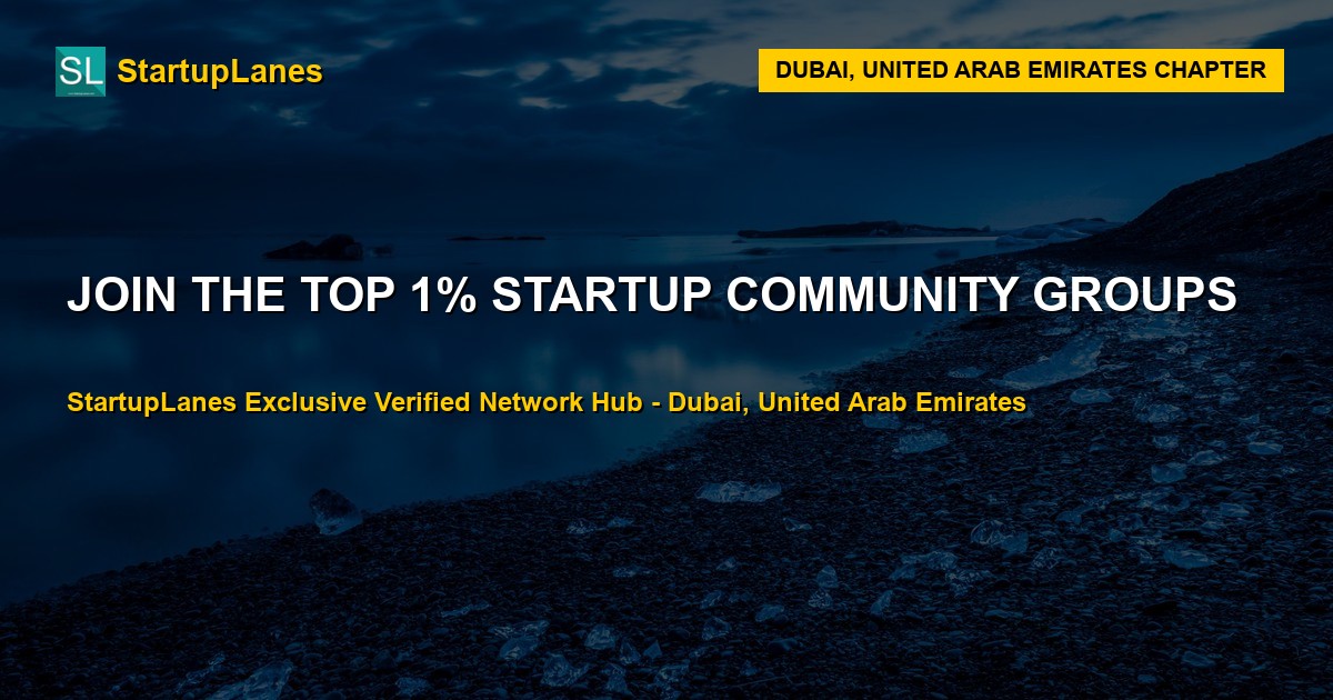 Startup WhatsApp Groups in Dubai