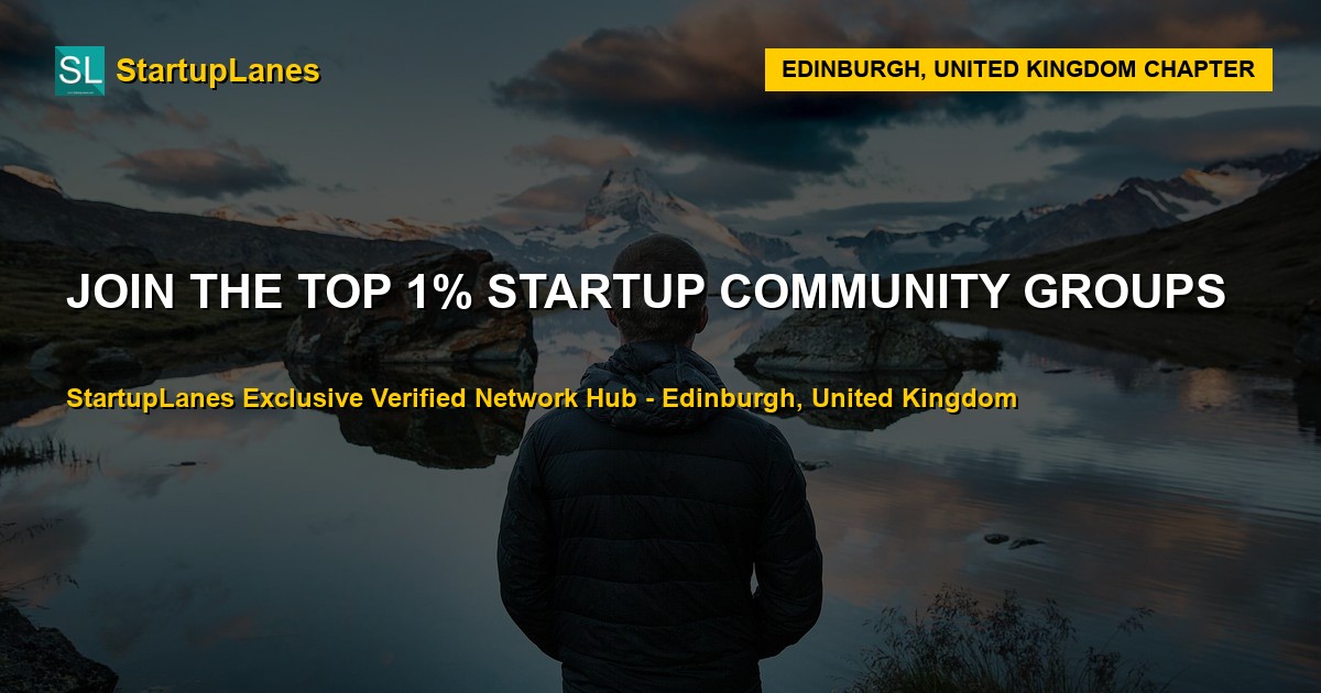 Startup WhatsApp Groups in Edinburgh