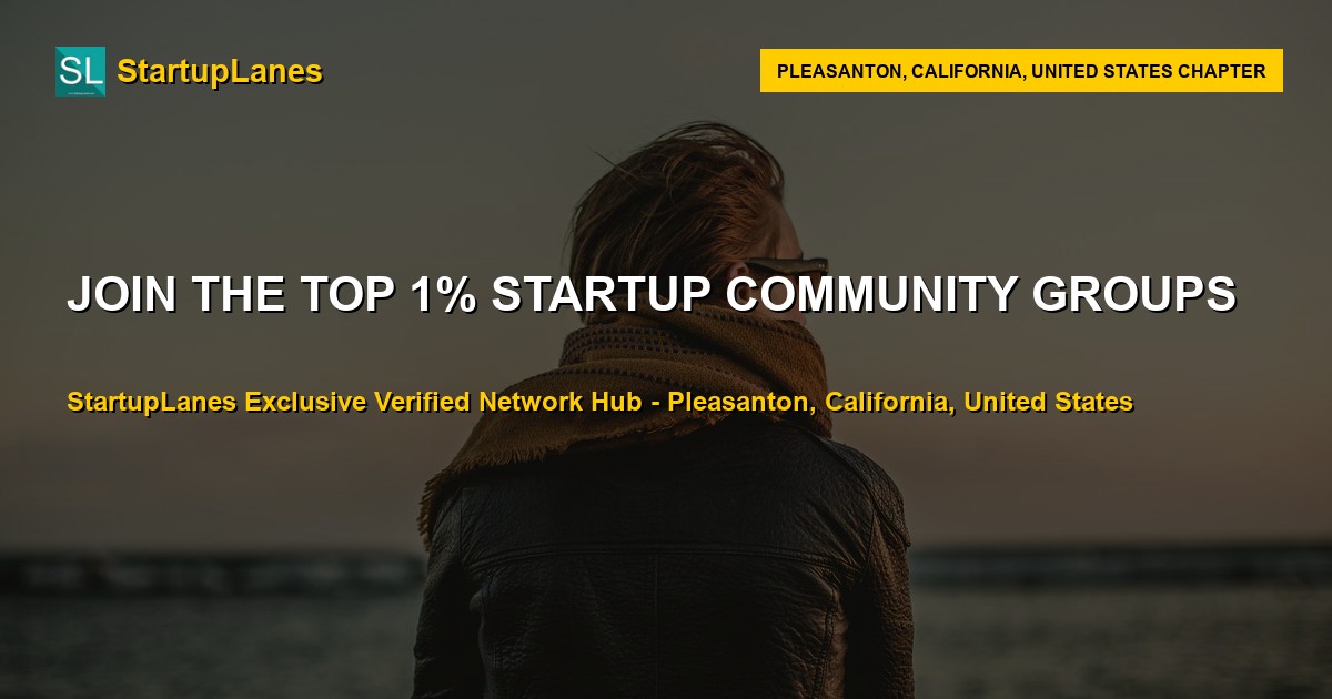 Startup WhatsApp Groups in Pleasanton