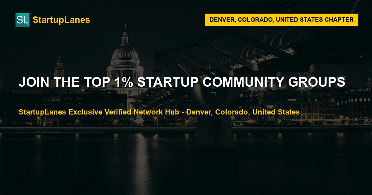 Startup WhatsApp Groups in Denver