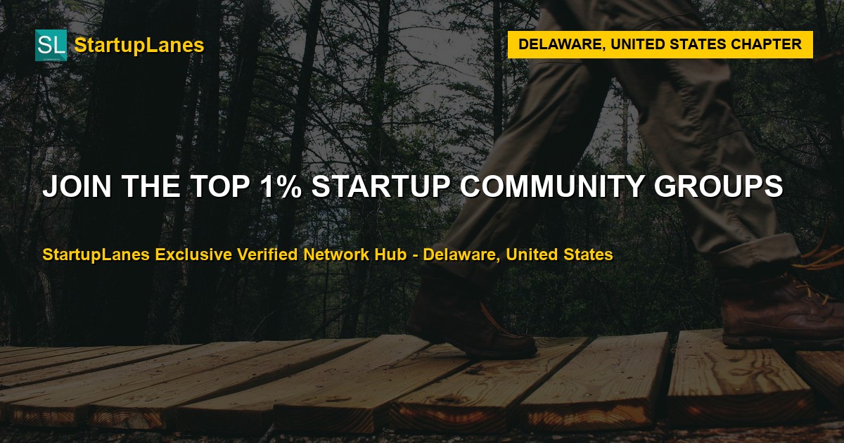 Startup WhatsApp Groups in Delaware