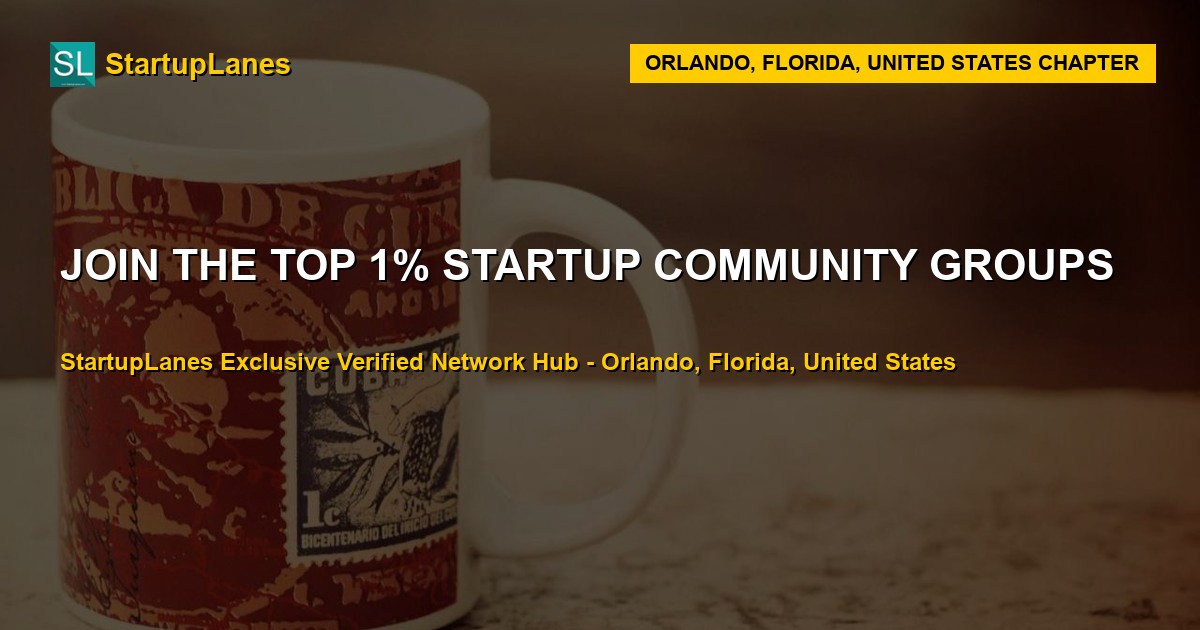 Startup WhatsApp Groups in Orlando