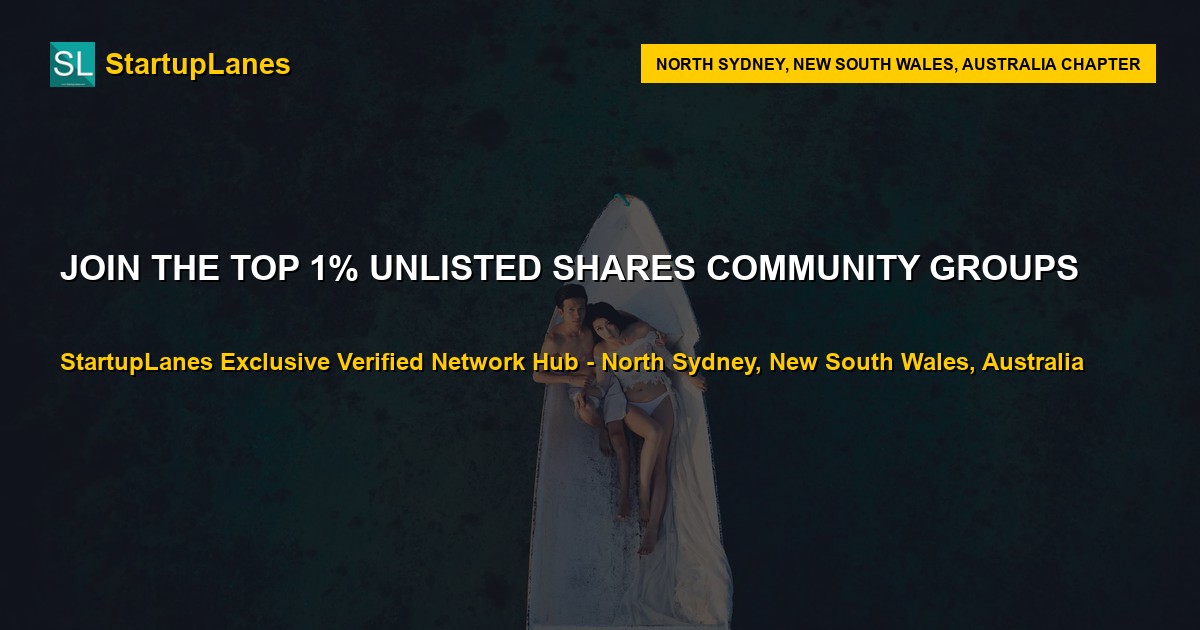 Unlisted Shares WhatsApp Groups in North Sydney