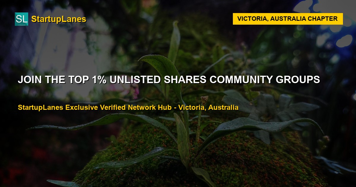 Unlisted Shares WhatsApp Groups in Victoria