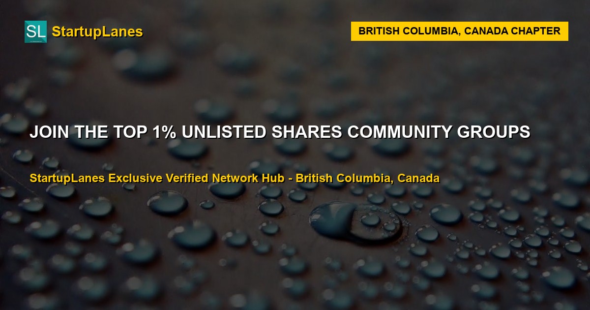 Unlisted Shares WhatsApp Groups in British Columbia