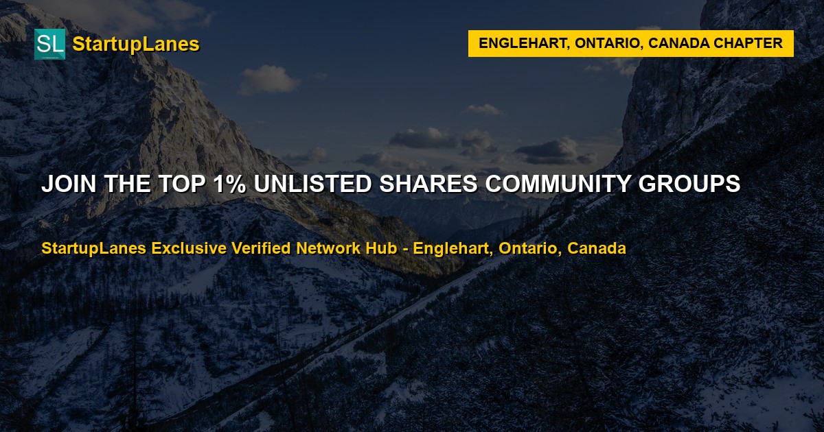 Unlisted Shares WhatsApp Groups in Englehart
