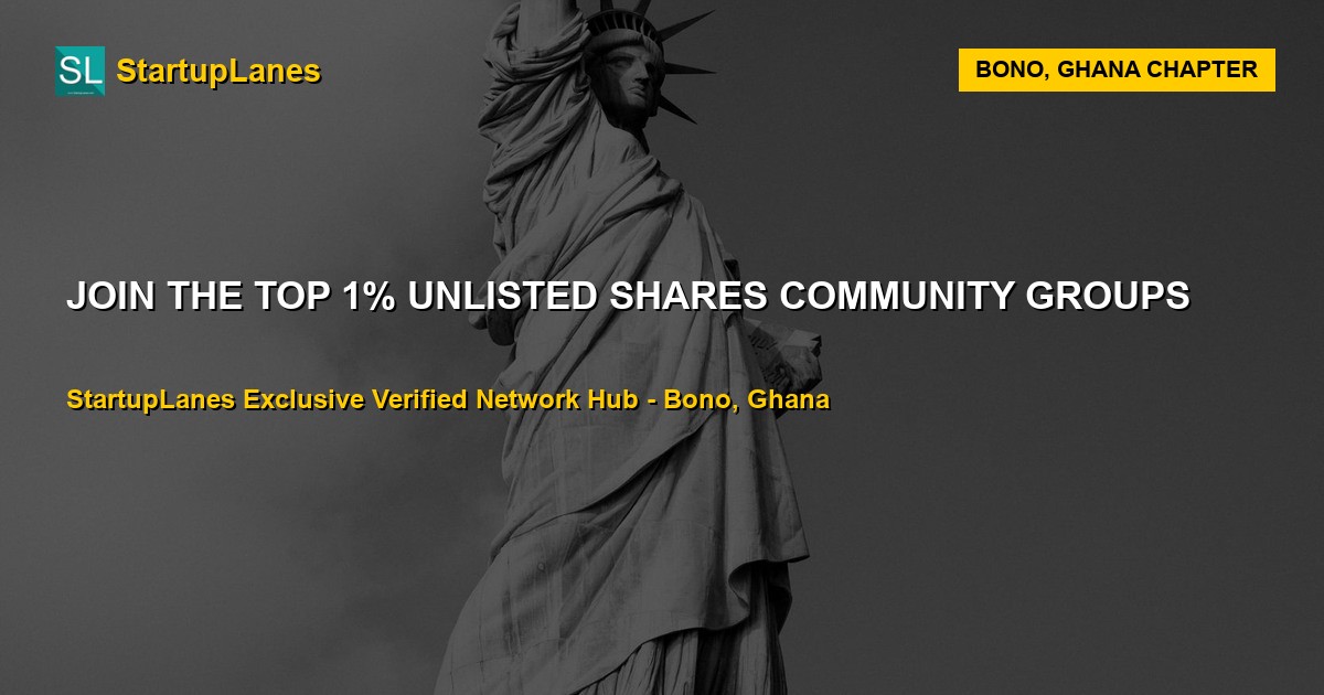 Unlisted Shares WhatsApp Groups in Bono