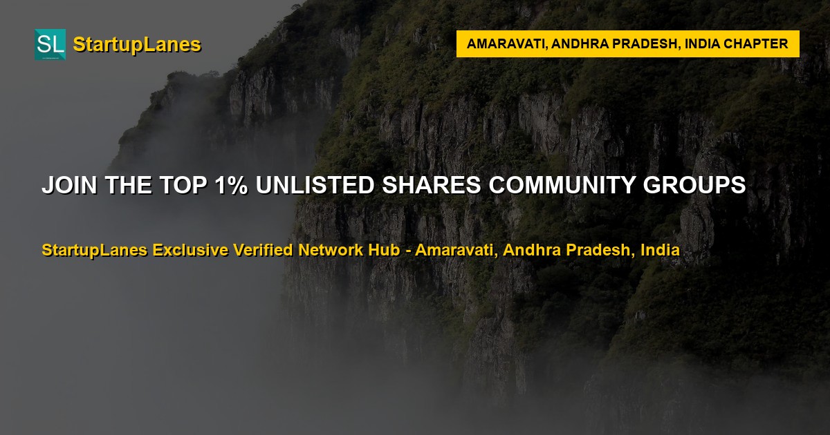 Unlisted Shares WhatsApp Groups in Amaravati