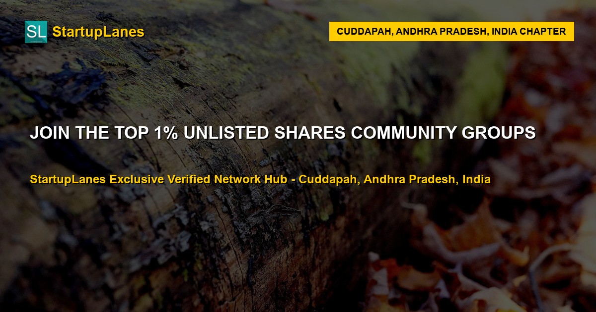 Unlisted Shares WhatsApp Groups in Cuddapah
