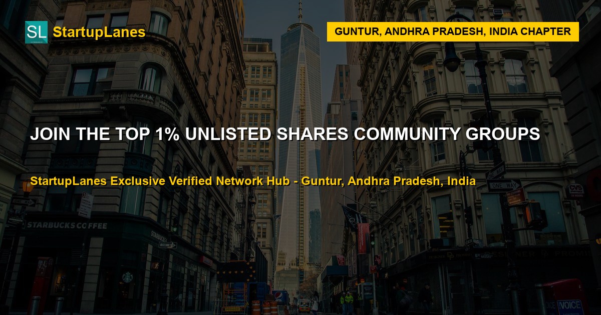 Unlisted Shares WhatsApp Groups in Guntur