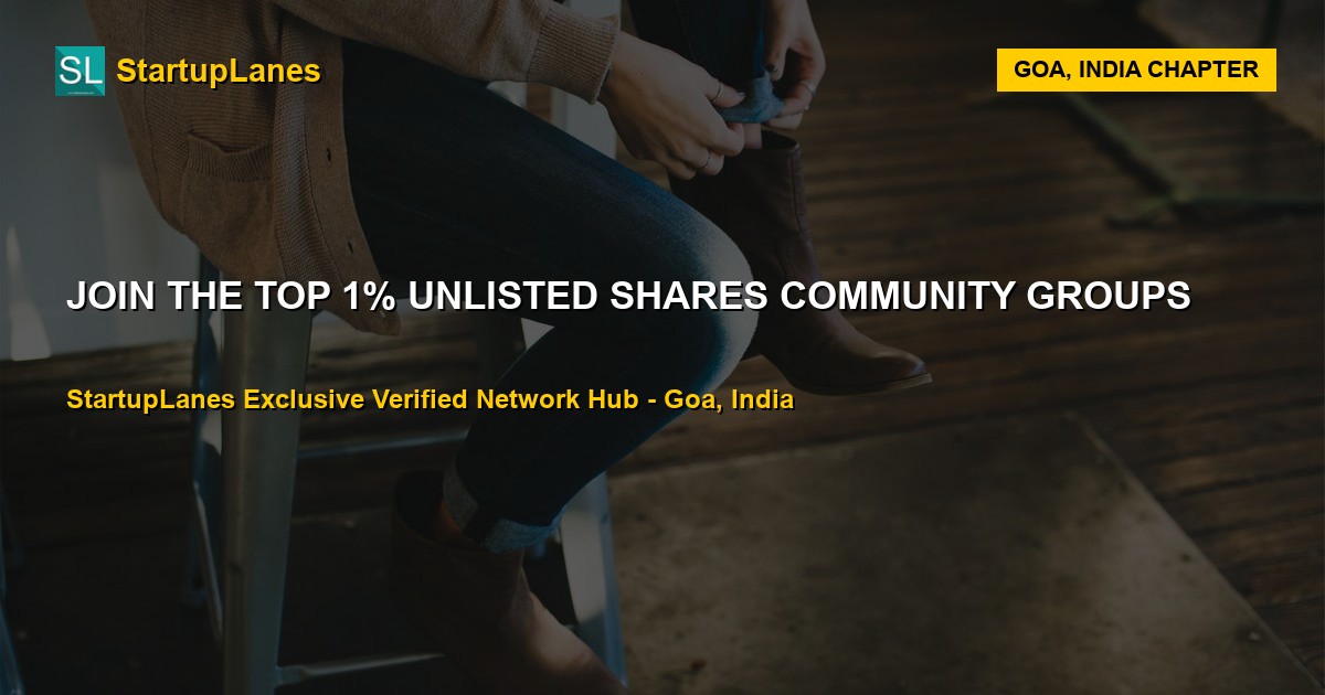 Unlisted Shares WhatsApp Groups in Goa