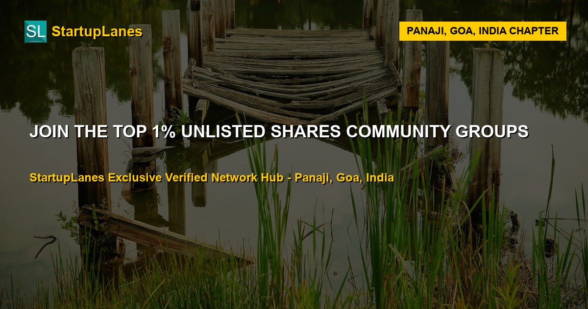 Unlisted Shares WhatsApp Groups in Panaji