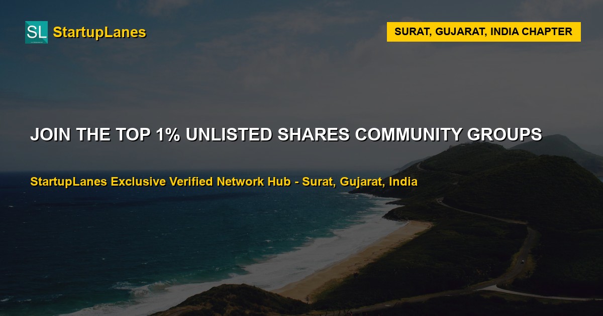 Unlisted Shares WhatsApp Groups in Surat
