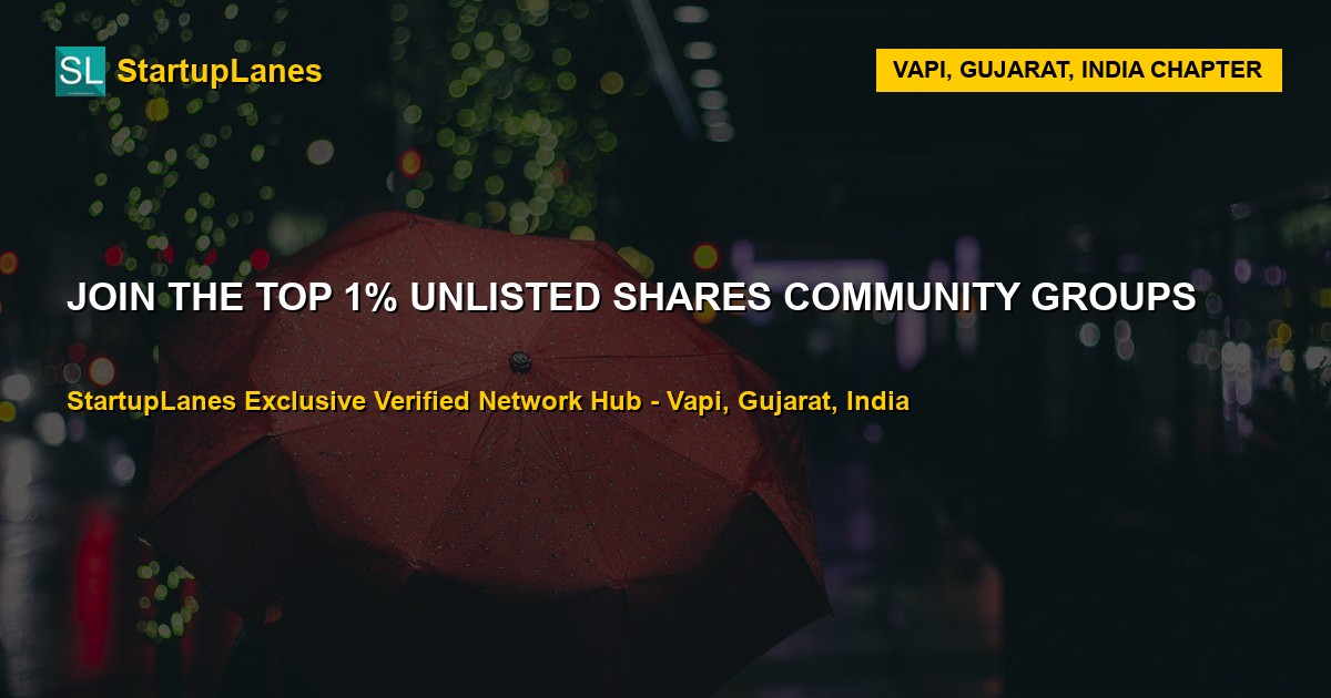 Unlisted Shares WhatsApp Groups in Vapi