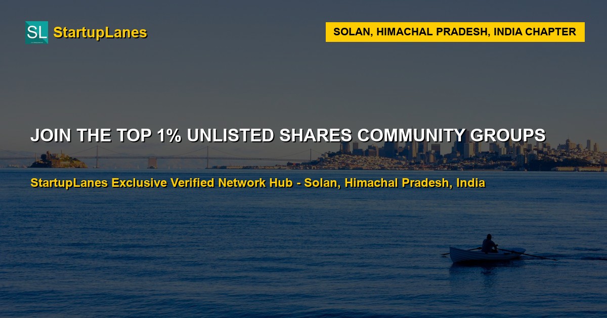 Unlisted Shares WhatsApp Groups in Solan