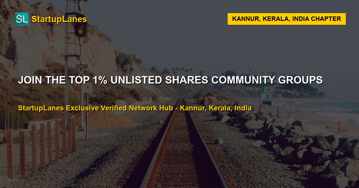 Unlisted Shares WhatsApp Groups in Kannur