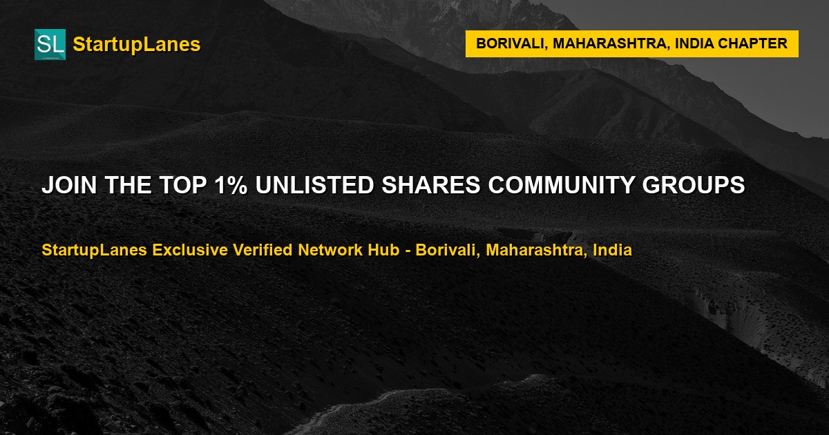 Unlisted Shares WhatsApp Groups in Borivali
