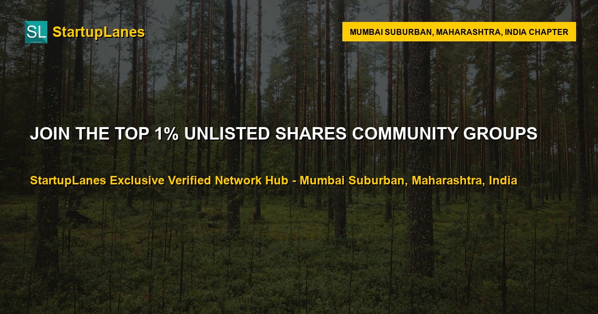 Unlisted Shares WhatsApp Groups in Mumbai Suburban
