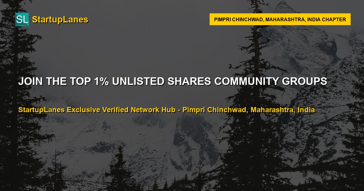 Unlisted Shares WhatsApp Groups in Pimpri Chinchwad